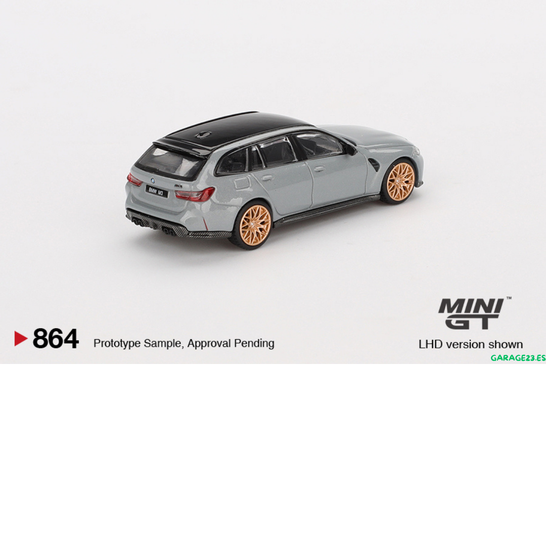 MINI GT BMW M3 TOURING (G81) COMPETITION BROOKLYN GREY 2024 # 864