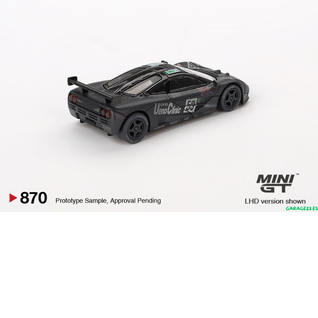 MINI GT MCLAREN F1 GTR #59, GANADOR DE LAS 24 HORAS DE LE MANS DE 1995 # 870