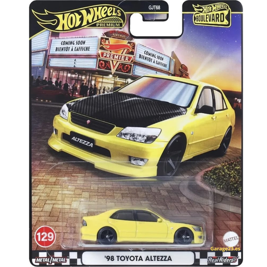 Hot Wheels Premium Boulevard Toyota Altezza '98 # 129