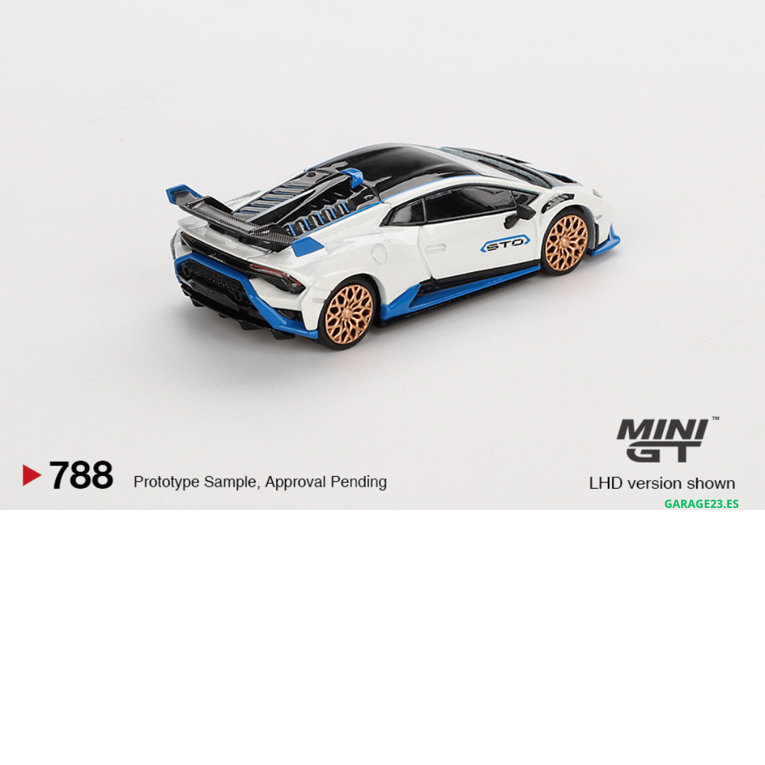MINI GT LAMBORGHINI HURACAN STO BIANCO ASOPO 2023 # 788