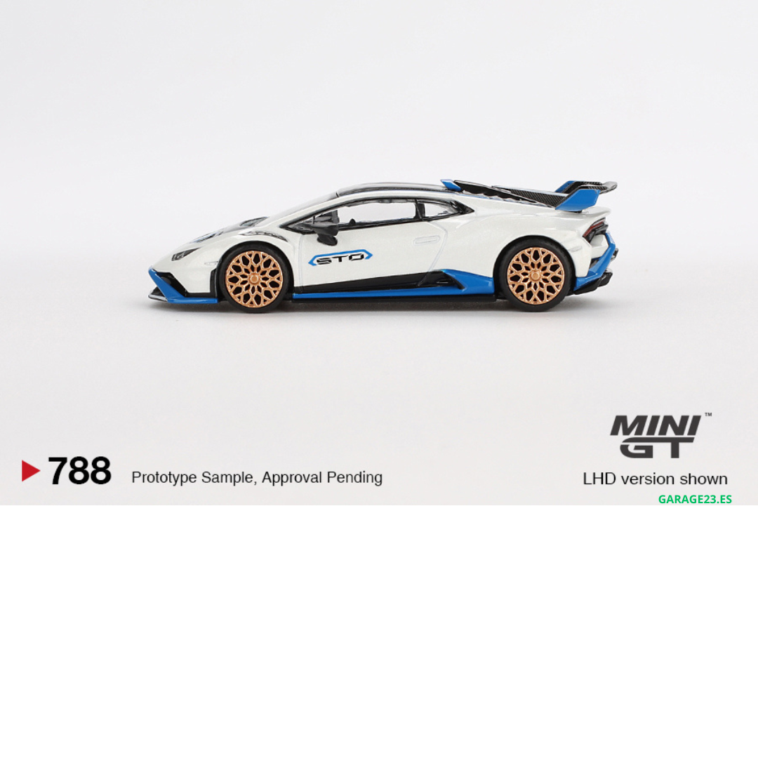 MINI GT LAMBORGHINI HURACAN STO BIANCO ASOPO 2023 # 788