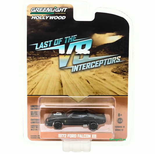 Greenlight 1972 Ford Falcon XB Last of the V8 Intercept 1/64 ¨Pelicula Mad Max¨