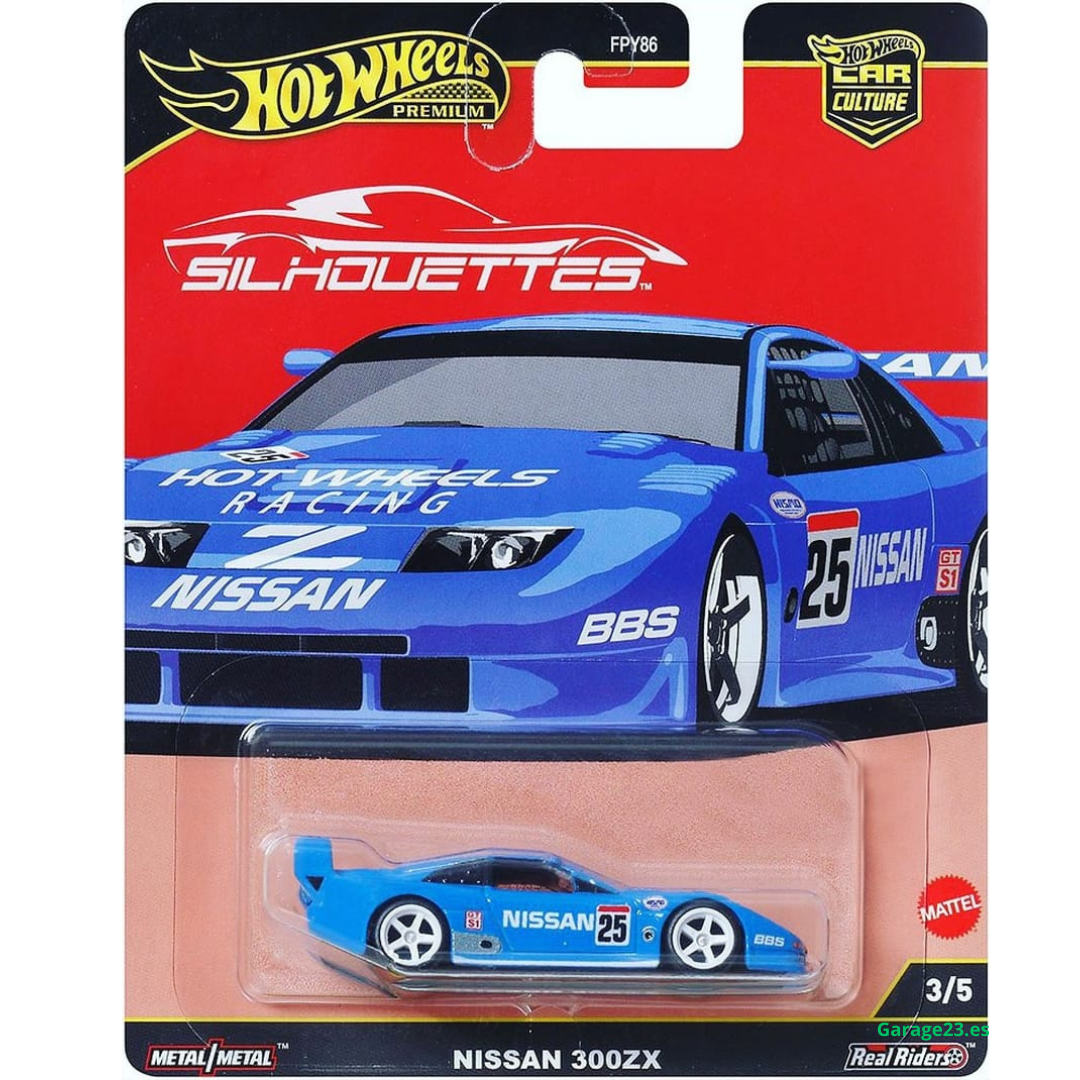 Hot wheels Premium Silhouettes Nissan 300ZX