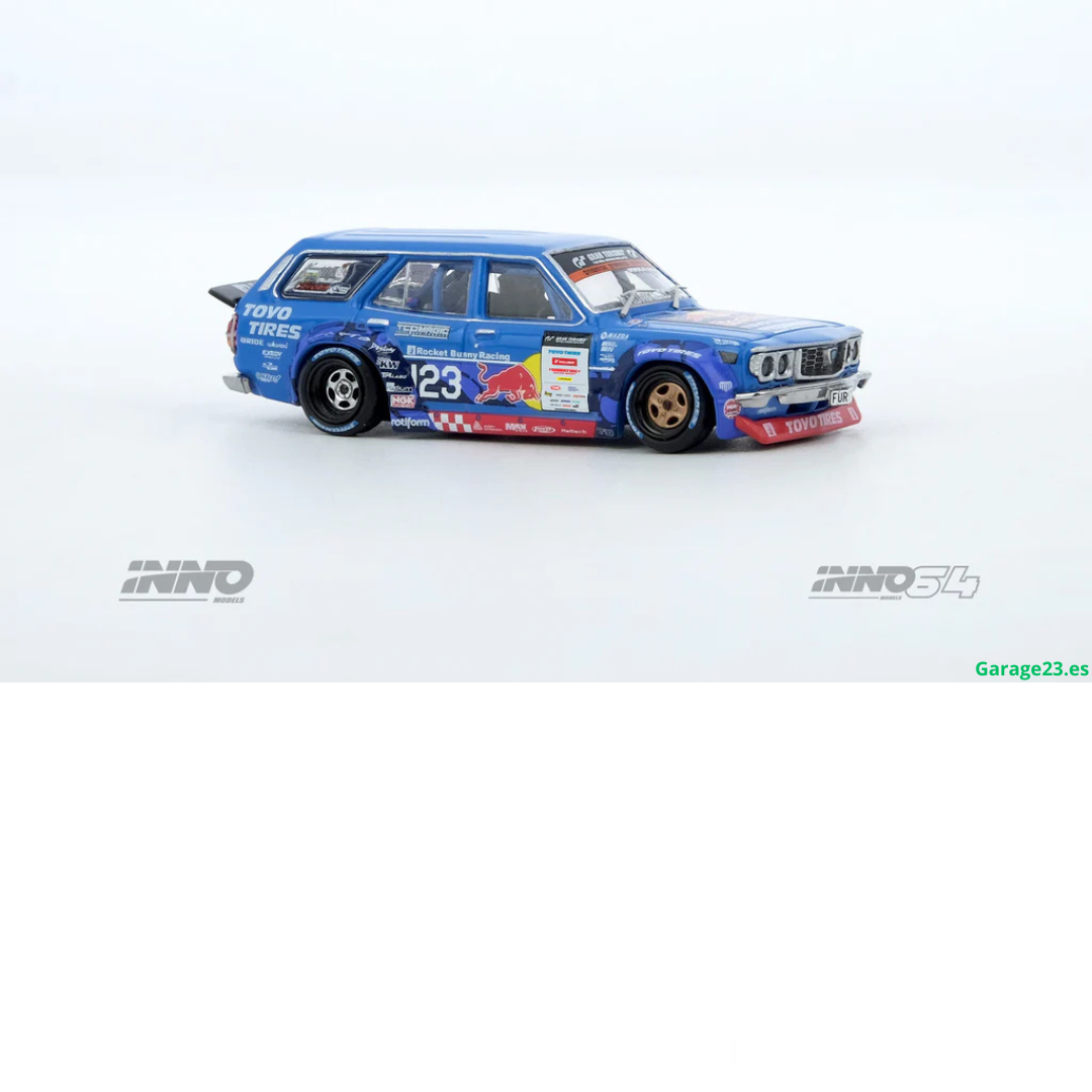 Inno64 1976 Mazda RX3 Mad Mike Station Wagen D1GP