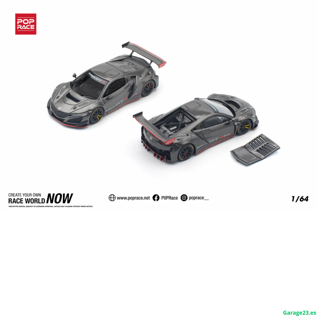 POP RACE  Honda NSX GT3 Evo22 Carbon Edition