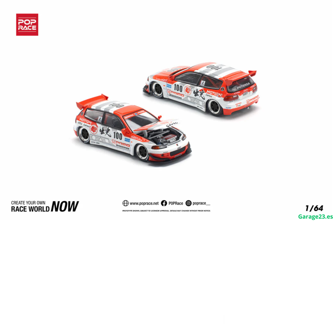 POP RACE Pandem Civic EG67 V1.5, Idemitsu Motion Infinite