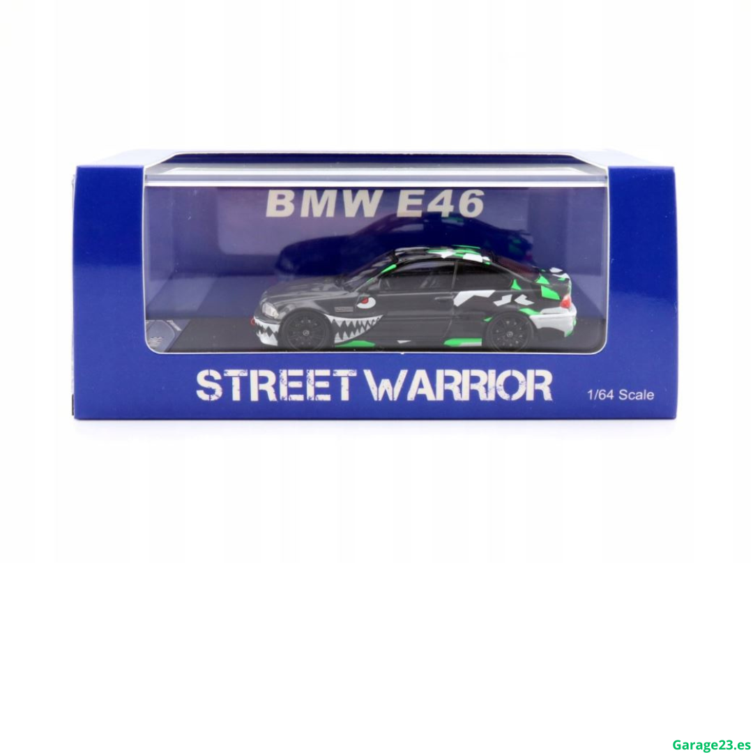 Street Weapon BMW E46 Flying Tiger Black 1/64 *** Limitado a 399 piezas