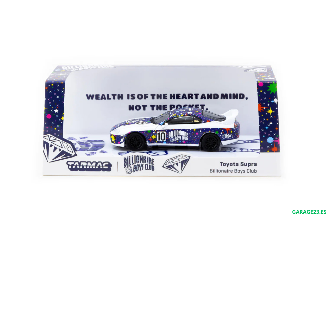 Tarmac Works *** EDICIÓN ESPECIAL*** Toyota Supra Billionaire Boys Club 1/64