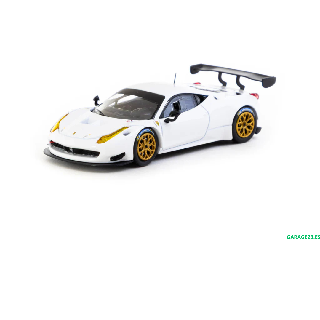 Tarmac Works Ferrari 458 Italia GT3 Blanco 1.64