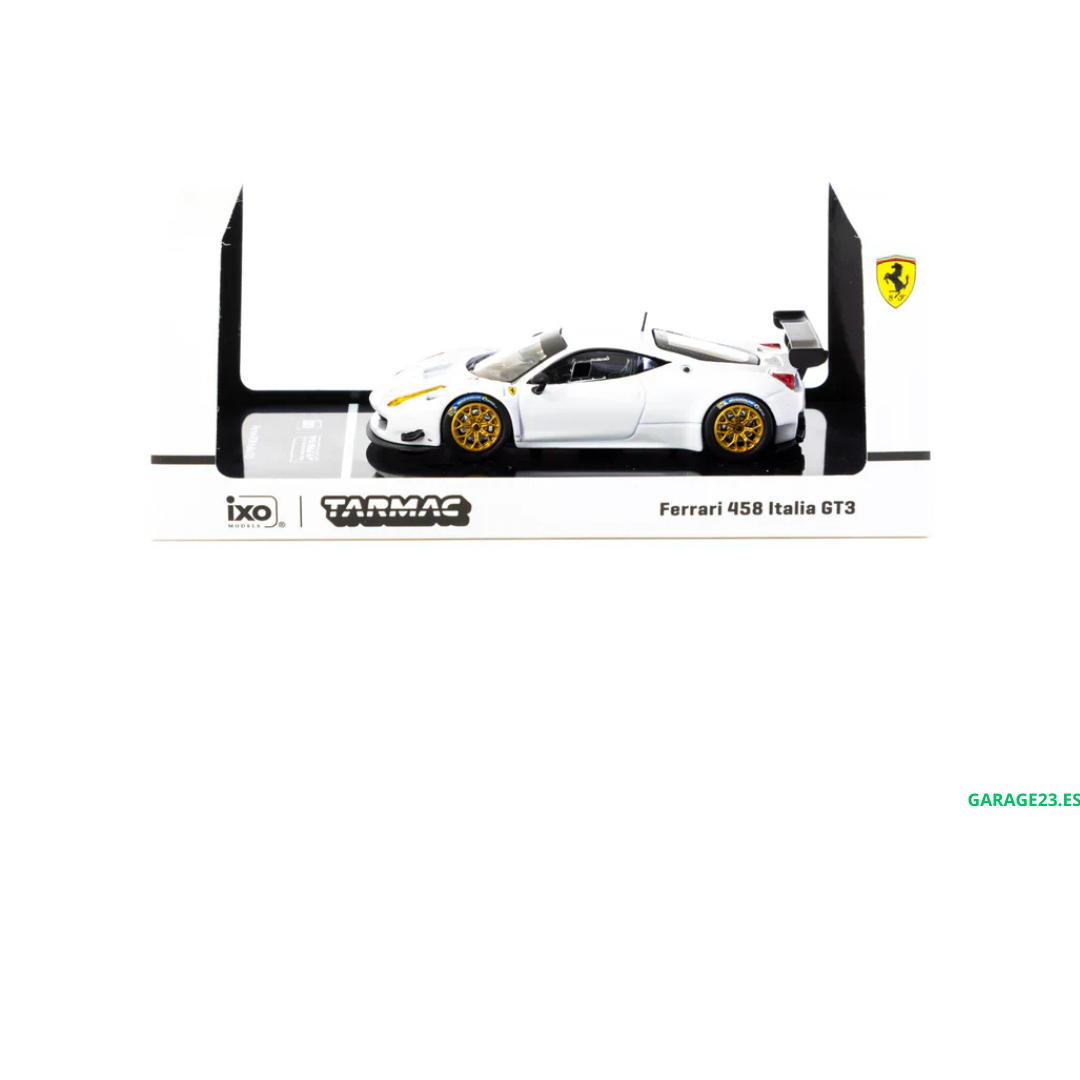 Tarmac Works Ferrari 458 Italia GT3 Blanco 1.64