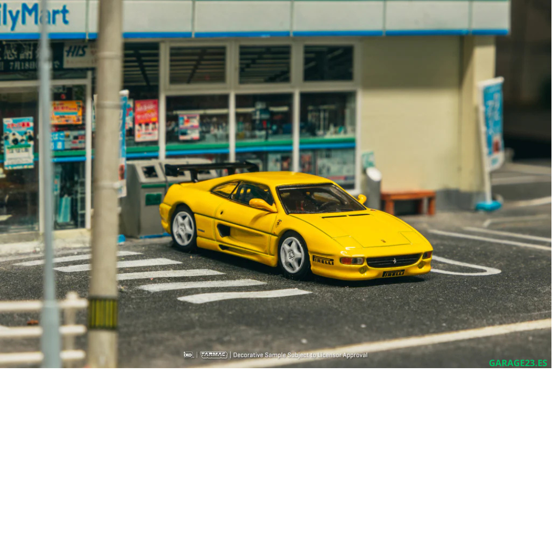Tarmac Ferrari F355 Challenge Yellow 1.64