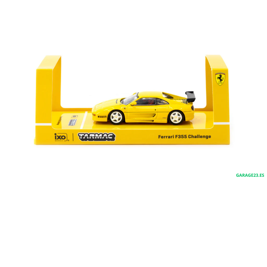 Tarmac Ferrari F355 Challenge Yellow 1.64