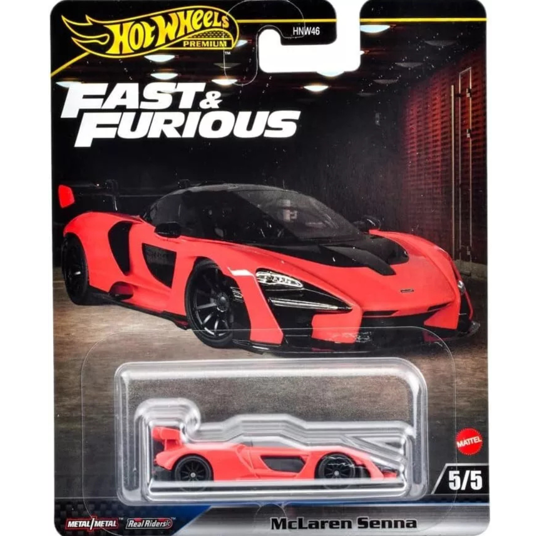 Hot Wheels Premium Fast and Furious McLaren Senna Pop Culture