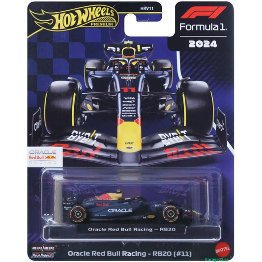 Hot Wheels Premium F1 Formula 1 Oracle Red Bull Racing - RB20 Sergio Perez Red Bull # 11