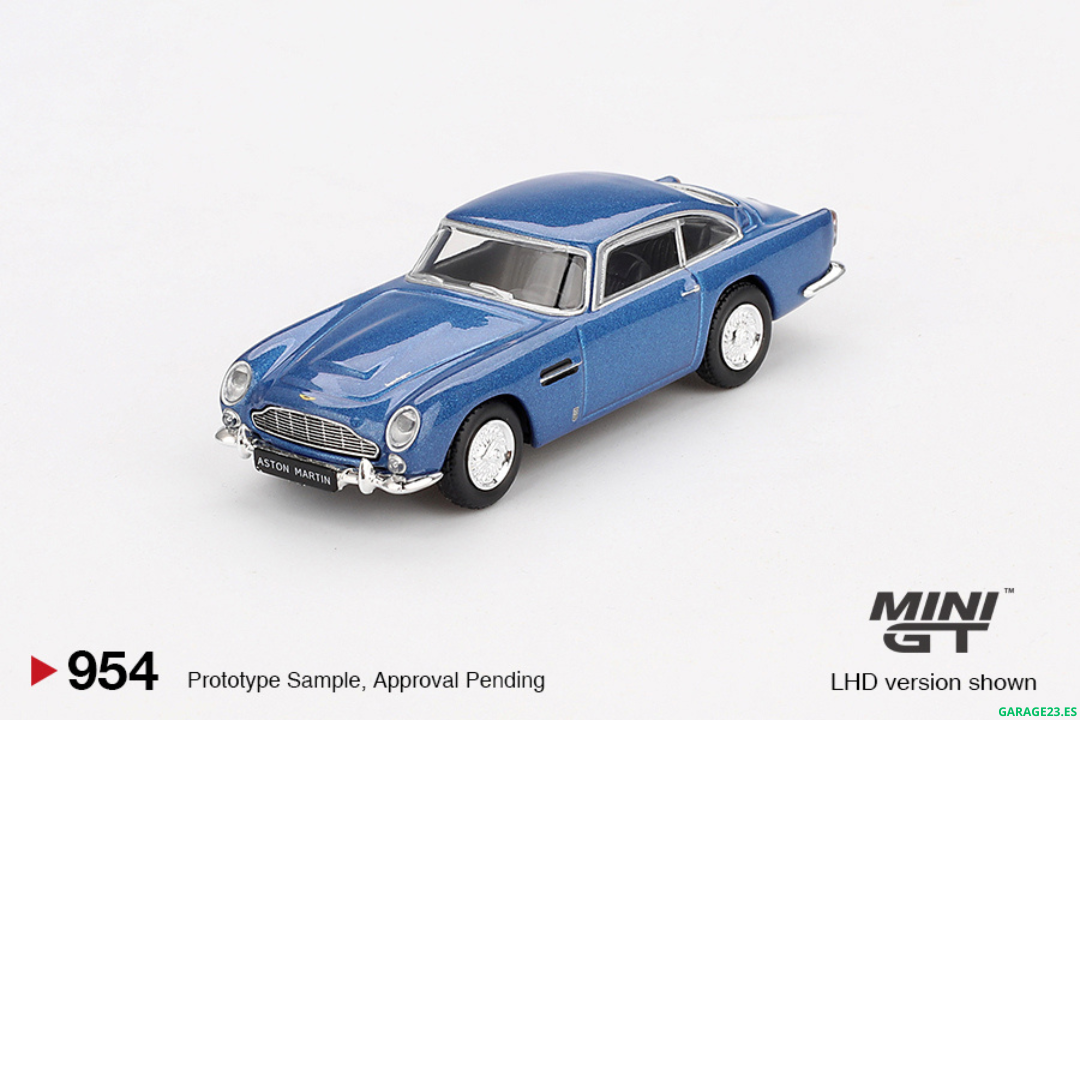 ***EN CAMINO*** MINI GT ASTON MARTIN DB5 SIERRA BLUE 1965 # 954