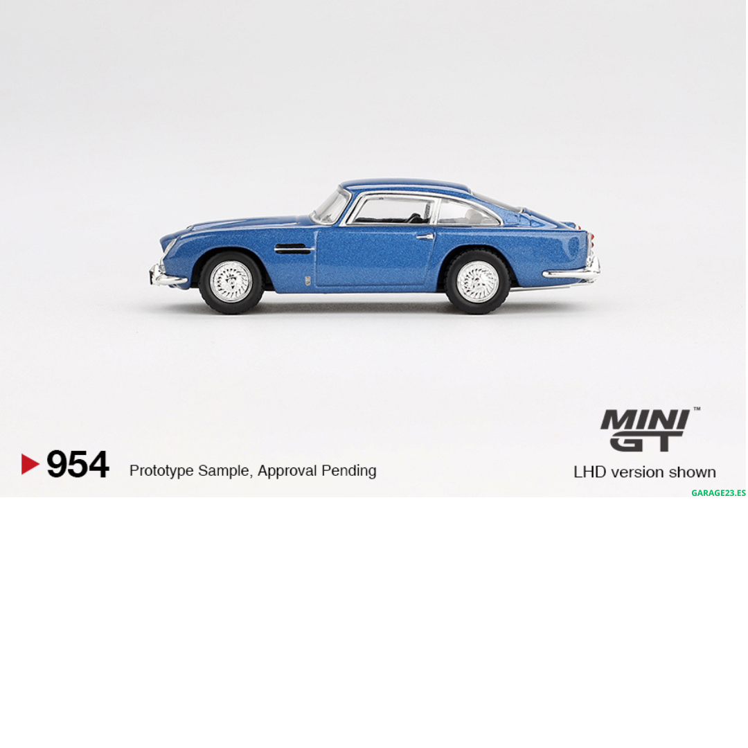 ***EN CAMINO*** MINI GT ASTON MARTIN DB5 SIERRA BLUE 1965 # 954