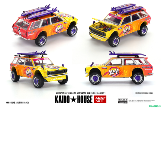 *** EN CAMINO *** KAIDO HOUSE DATSUN 510 WAGON 4X4 KAIDO ISLANDS V1 1969 # 210