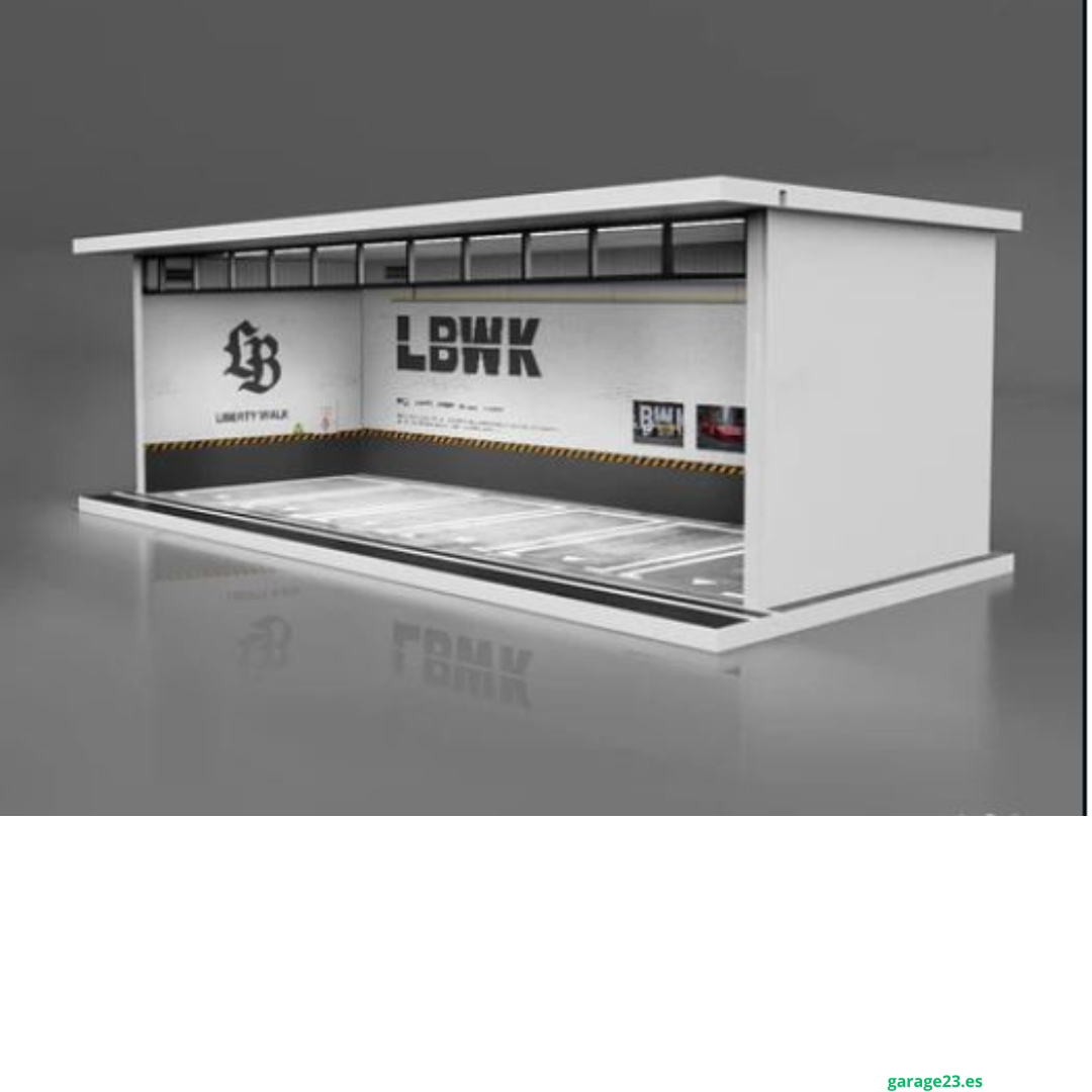 Black Box Diorama Garaje Parking LBWK Con Luz 1.64 MO914023