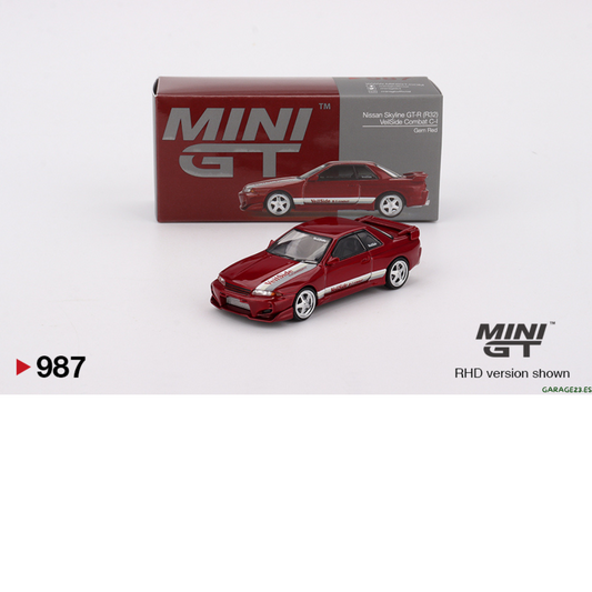 MINI GT NISSAN SKYLINE GTR R32 VEILSIDE COMBAT C-I GEM RED 2011 # 987
