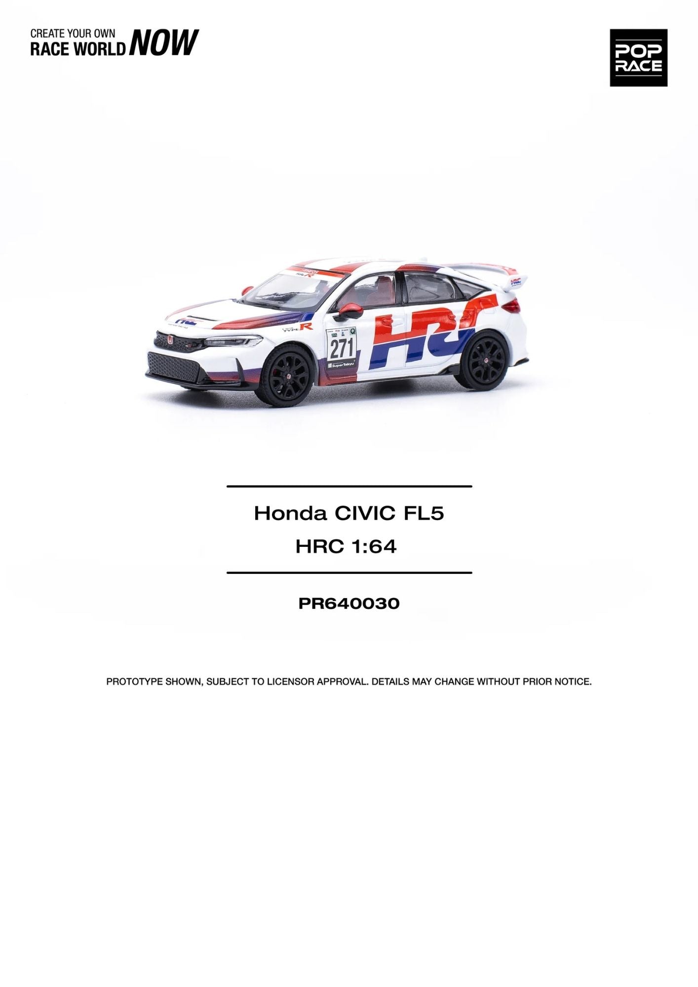 Pop Race Honda Civic Type R (FL5) # 30