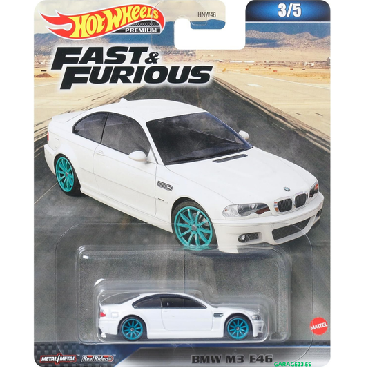 Hot Wheels Premium BMW M3 e46 Fast and Furious HNW52