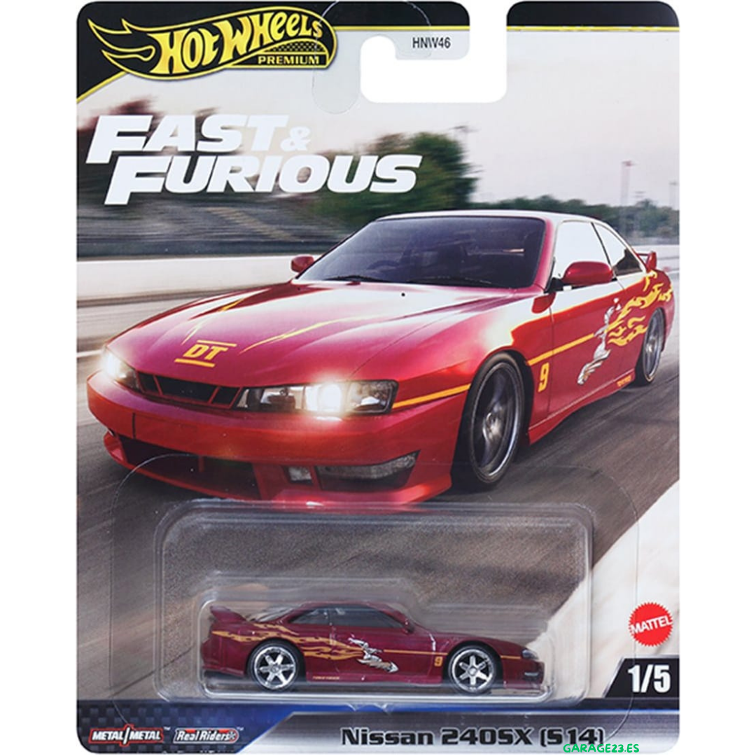 Hot Wheels Premium Fast and Furious Nissan 240SX S14