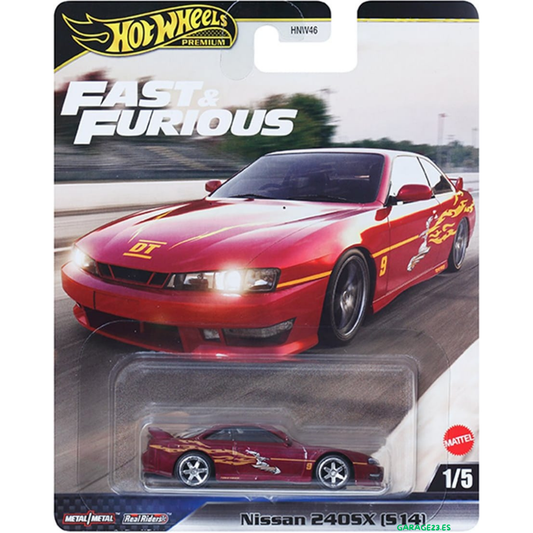 Hot Wheels Premium Fast and Furious Nissan 240SX S14