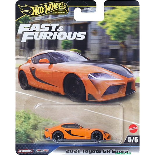 Hot Wheels Premium Fast and Furious 2021 Toyota GR Supra