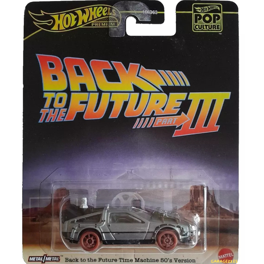 Hot Wheels Premium Delorean Regreso al Futuro III Back to the future hwmvHXD99