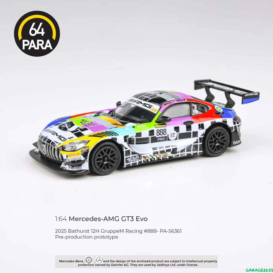 Para64 Mercedes-AMG GT3 #888 Bathurst 12H 1/64