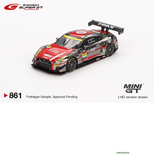 *** VERSION BLISTER *** MINI GT SUPER GT NISSAN GTR R35 NISMO GT3 #11 GAINER TANAX GT-R GAINER SUPER GT SERIES 2023 # 861