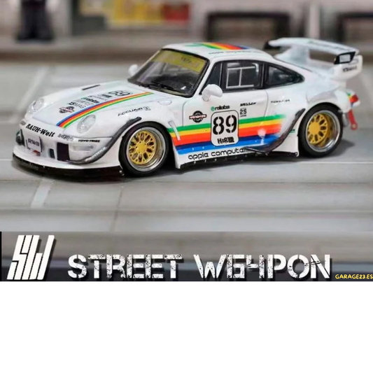 Street Weapon Porsche 911 993 RWB Apple 1/64