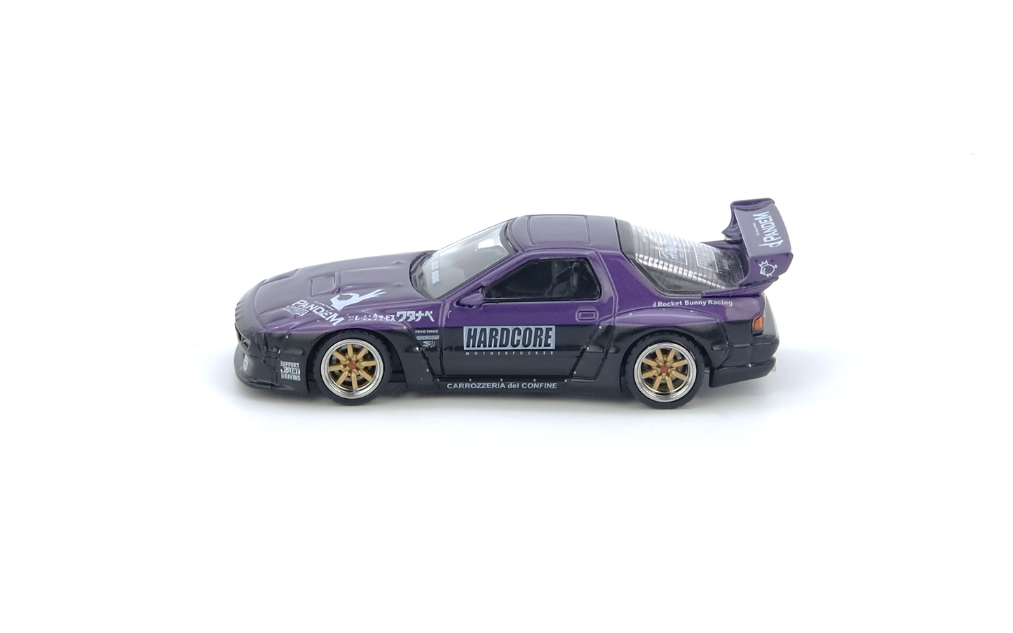 INNO64 Mazda RX7 FC3S " PANDEM / ROCKET BUNNY" Purpura 1.64