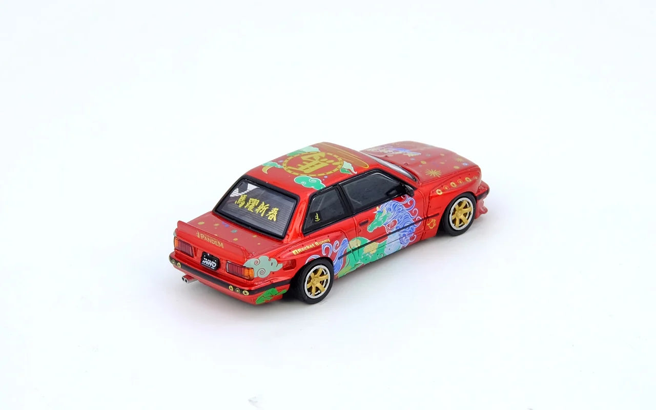 Inno64 2026 BMW Rocket Bunny E30 Chisene New Year Special Edition Año del Caballo