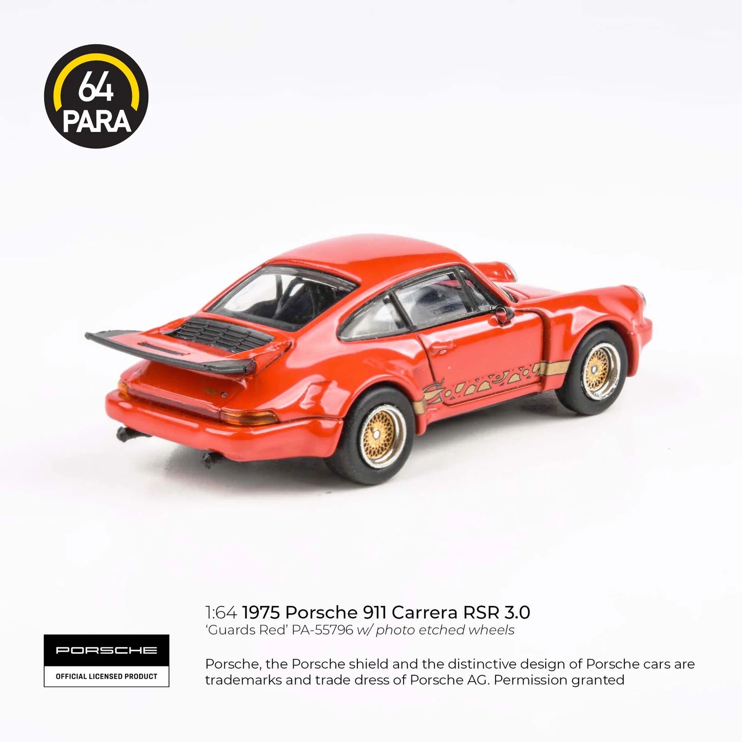 Para64 Porsche 911 Carerra RSR 3.0 Guards red LHD 1.64