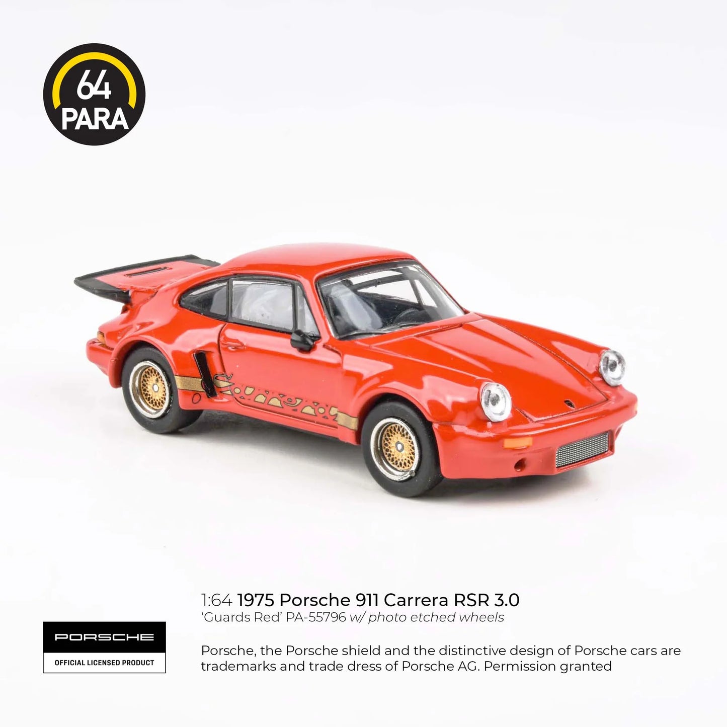Para64 Porsche 911 Carerra RSR 3.0 Guards red LHD 1.64