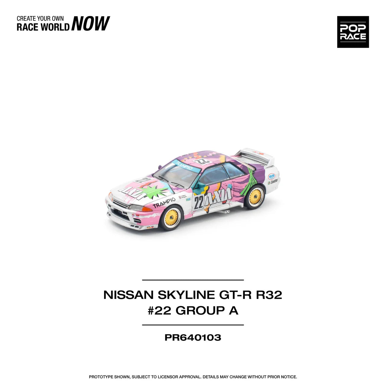 Pop Race Limited Nissan Skyline GTR R32 #22 Axia Grupo A # 103 1.64