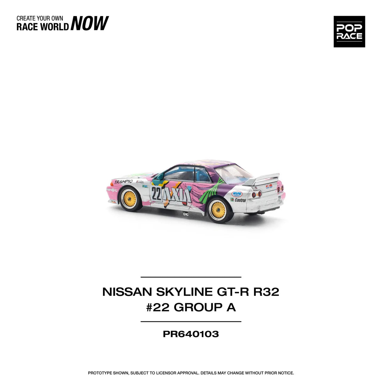 Pop Race Limited Nissan Skyline GTR R32 #22 Axia Grupo A # 103 1.64