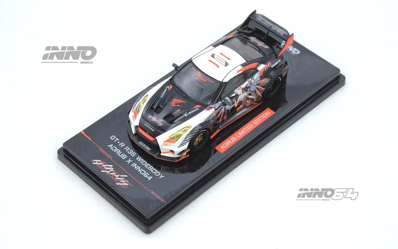 Inno64 Nissan GTR R35 Widebody AORUS Limited Edition IN64-R35LB-AORUS
