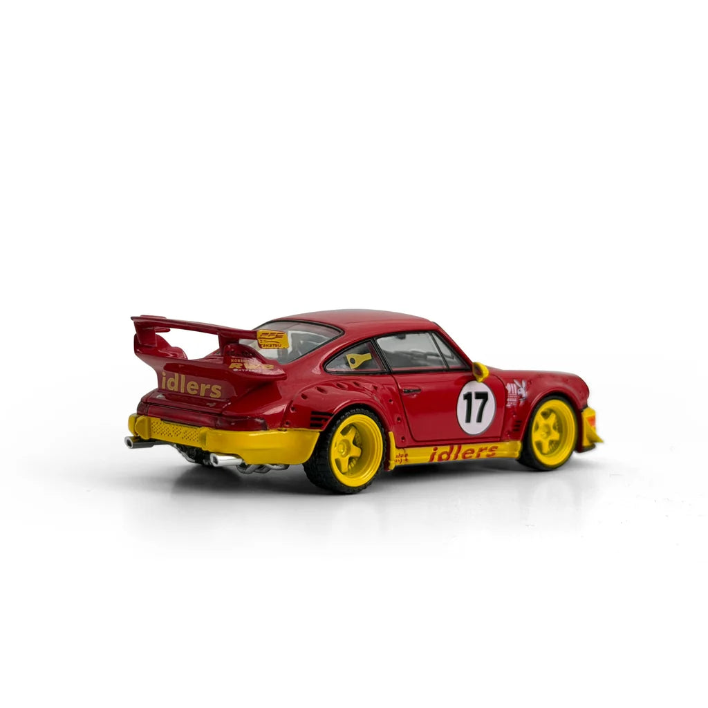 Model Model 1/64 RWB 964 idlers #17 Red / Yellow MM64-RWB964-003