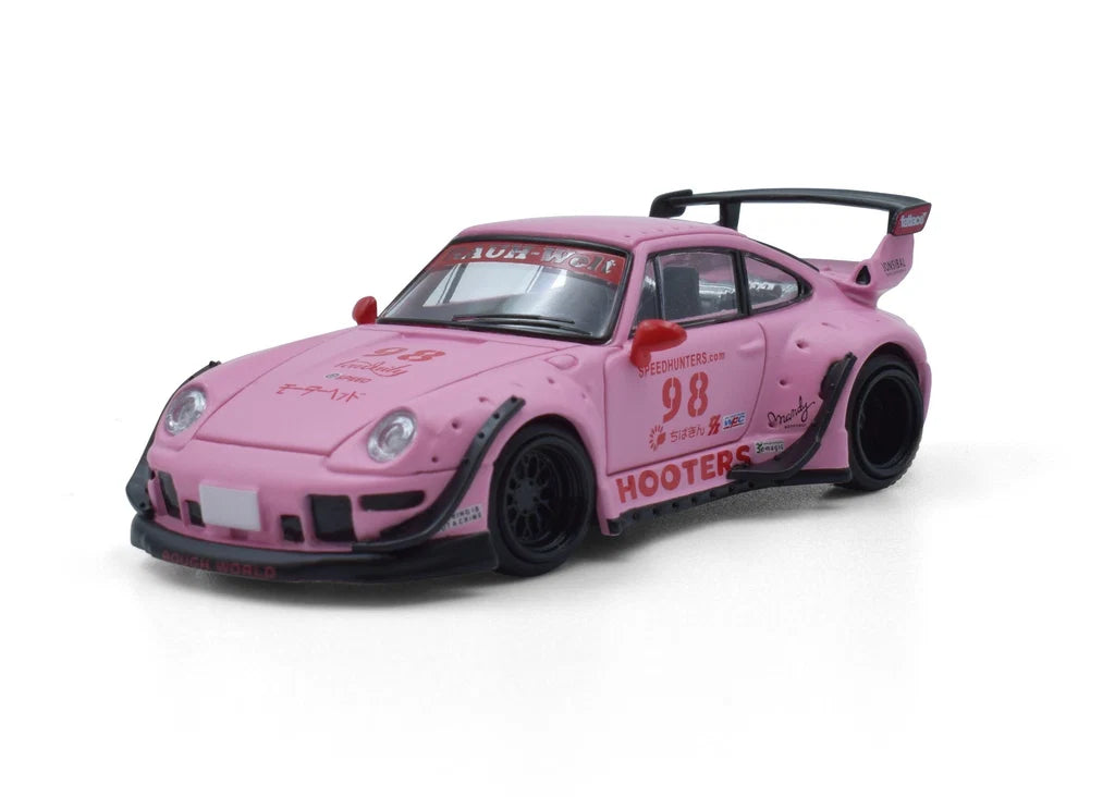 Model Model 1/64 RWB 993 #98 Hooters Matte Pink MM64-RWB993-007