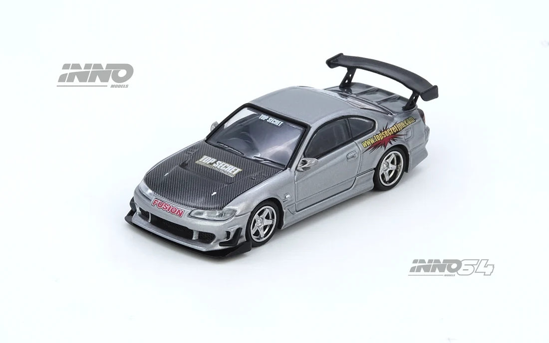 Inno64 Nissan Top Secret Silvia S15 Silver