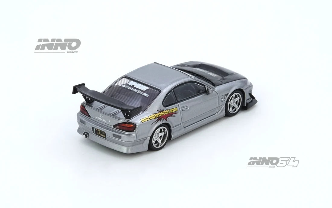 Inno64 Nissan Top Secret Silvia S15 Silver