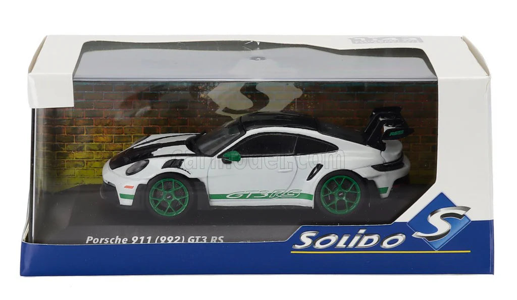 Solido 1/43 2023 Porsche 911 992 GT3 RS White