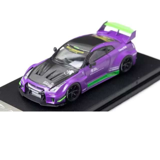 My Model Collect Nissan Skyline GTR R35 Morado 1/64