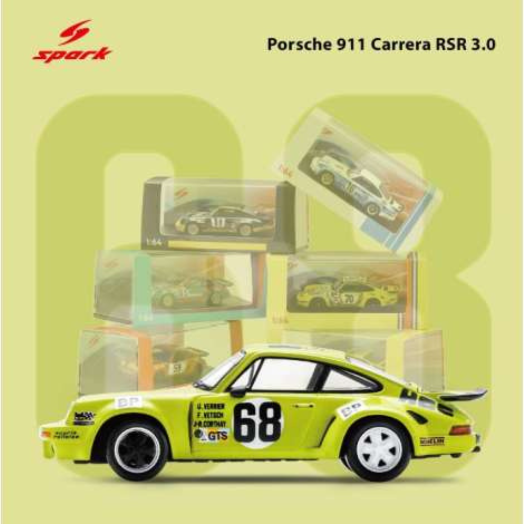 Spark 1975 Porsche 911 Carrera RSR 3.0 #68 F.Vetsch/G.Verrier/J-R.Corthay 24H Le Mans Verde 1.64