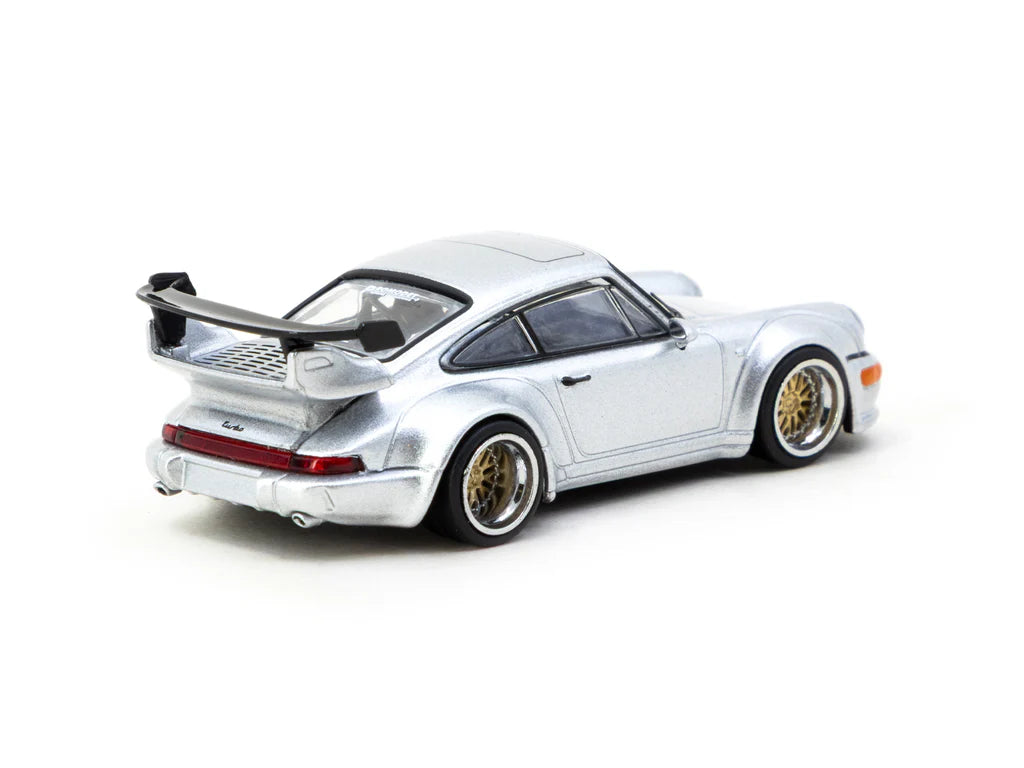 Tarmac Works Porsche RWB 964 Silver 1.64