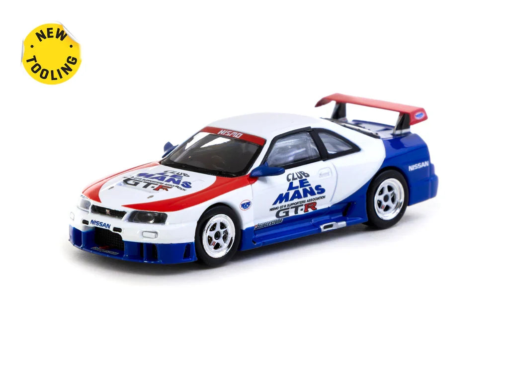 Tarmac Works 1/64 Nissan NISMO GTR LM Lemans Test Car T64-067-TC