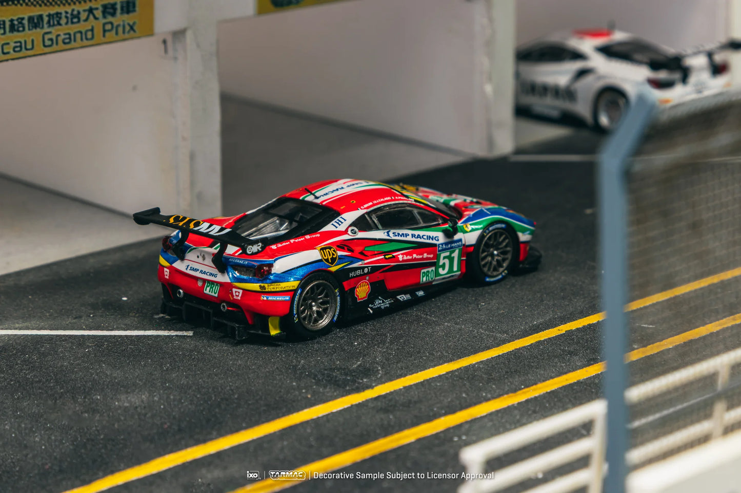 Tarmac Works 1/64 Ferrari 488 GTE 2016 #51 G.Bruni/J. Calado/A.Pier Guidi 24h of Le Mans T64-071-16WEC51