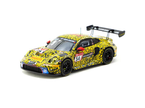 Tarmac Works x iXO Models Porsche 911 GT3 R 24h de Nürburgring 2023 C. Engelhart/A. Güven # 54 - HOBBY64